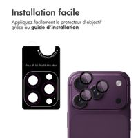 imoshion Lot de 2 protections d'objectif de caméra pour Apple iPhone 18 Pro / 18 Pro Max - Plum
