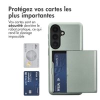 imoshion Coque arrière avec porte-cartes Samsung Galaxy S26 Plus - Vert