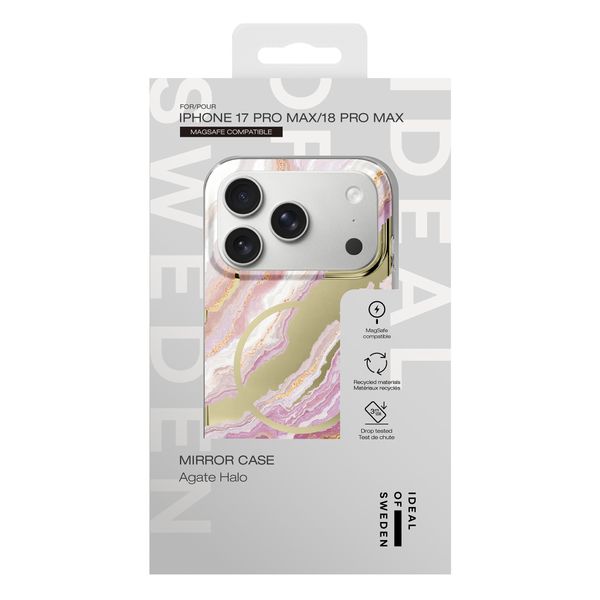 iDeal of Sweden Coque miroir Apple iPhone 18 Pro Max / 17 Pro Max - Agate Halo
