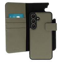 imoshion Étui portefeuille luxe 2-en-1 amovible Samsung Galaxy S25 FE - Vert