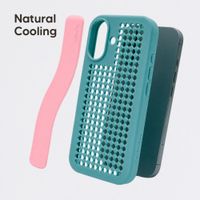 Callbuddy Coque avec strap Apple iPhone 17 - Miami Vice