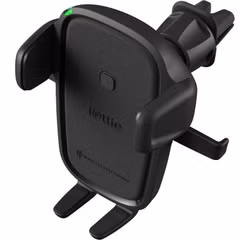 iOttie Easy One Touch Wireless Charging - Support de téléphone pour voiture - Grille de ventilation et lecteur CD - Noir