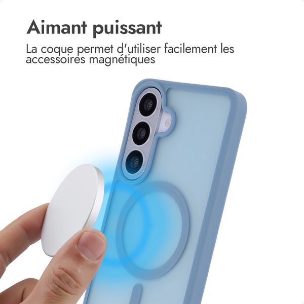 imoshion Coque Color Guard avec MagSafe Samsung Galaxy S26 FE / S25 FE - Bleu clair