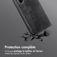 imoshion Étui de téléphone portefeuille Slim Samsung Galaxy A57 (5G) - Noir