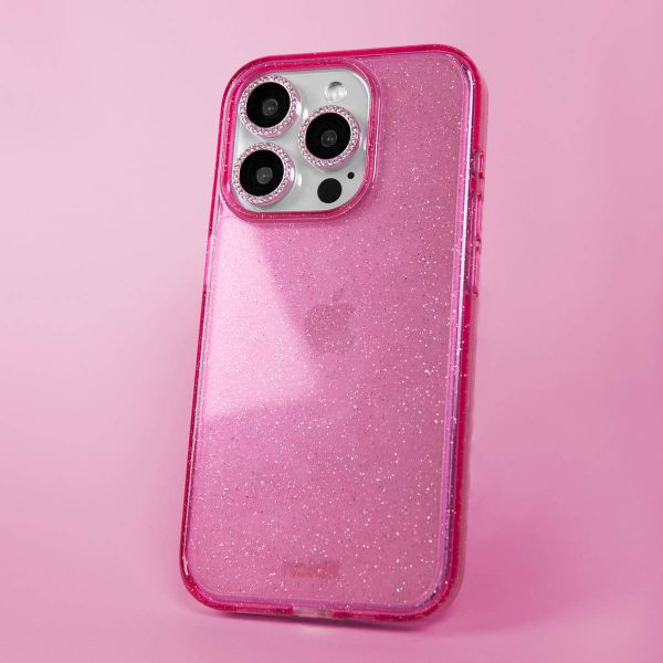 Holdit Protection Caméra Paillettes Apple iPhone 14 / 14 Plus - Pink
