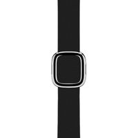 Apple Bracelet Leather Band Modern Buckle Apple Watch | 38/40/41/42 mm - Taille L - Noir