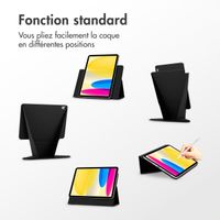 Accezz High Stand tablet case Apple iPad 11 (2025) 11 pouces A16 / iPad 10 (2022) 10.9 pouces - Noir