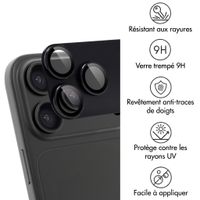 imoshion Protection Caméra en verre trempé 2 Pack pour l'Apple iPhone 18 Pro - Noir