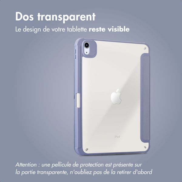 imoshion Coque tablette Origami Apple iPad Air 13 pouces (2026) M4 / (2025) M3 / (2024) M2 - Lavender
