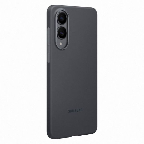 Samsung Original Coque en silicone Samsung Galaxy S25 Edge - Noir
