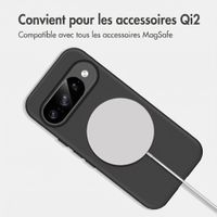 imoshion Coque arrière Color avec Thin MagSafe Ring Google Pixel 9 / 9 Pro - Noir