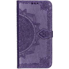 Etui de télephone portefeuille Mandala Samsung Galaxy A50 / A30s - Violet
