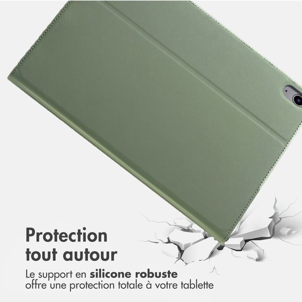 Accezz Coque tablette Classic Apple iPad 11 (2025) 11 pouces A16 / iPad 10 (2022) 10.9 pouces - Vert