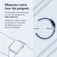 imoshion Bracelet en nylon  - Connexion universelle 22 mm - Gris