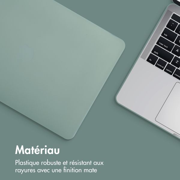 imoshion Coque Laptop Apple MacBook Air 13 pouces (2018-2020) - Vert foncé