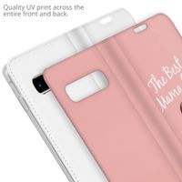 Concevez votre propre housse portefeuille Samsung Galaxy S10 - Blanc