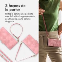 imoshion Etui de télephone portefeuille avec cordon Xiaomi Redmi Note 17 Pro - Rose