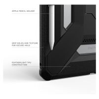 UAG Coque arrière Scout Plus avec support Scout Apple iPad Pro 13 (2025) M5 / (2024) M4 - Black