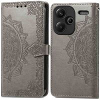 imoshion Etui de télephone Mandala Xiaomi Redmi Note 13 Pro Plus (5G) - Gris
