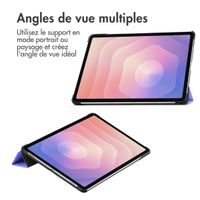 imoshion Coque tablette Trifold Samsung Galaxy Tab S11 - Lilas