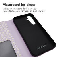 imoshion Étui de télephone portefeuille Design Samsung Galaxy S23 FE - White Daisy