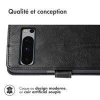 imoshion Étui de télephone portefeuille de luxe Google Pixel 8 Pro - Noir