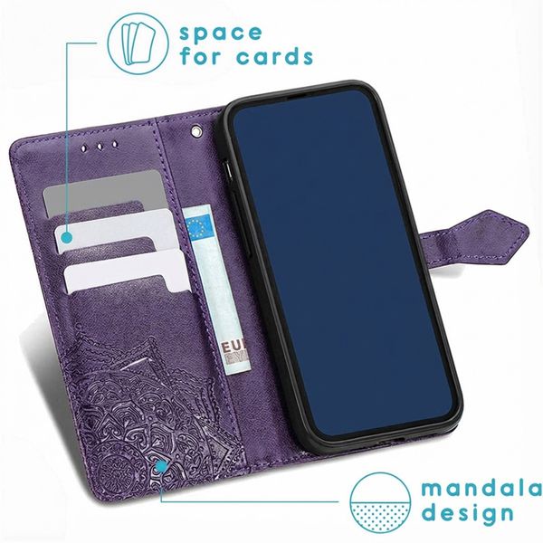 imoshion Etui de télephone Mandala Apple iPhone 13 Pro - Violet