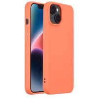 imoshion Coque Couleur Apple iPhone 14 - Apricot Crush Orange