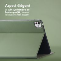 Accezz Coque tablette Classic Apple iPad Pro 13 (2025) M5 / (2024) M4 - Vert