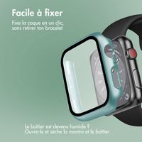 imoshion Coque rigide à couverture complète Apple Watch 4 / 5 / 6 / SE - 44 mm - Vert foncé