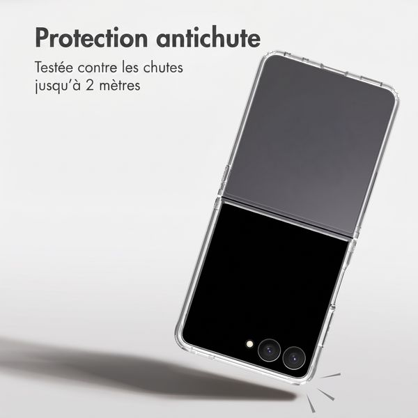 Accezz Coque Xtreme Impact Samsung Galaxy Z Flip 8 - Transparent