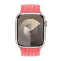 Apple Bracelet Solo tressé Apple Watch | 44/45/46/49 mm - Taille 3 - Guava