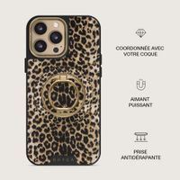 Burga Anneau de téléphone Magnetic Ringholder Gold - Compatible avec MagSafe - Player