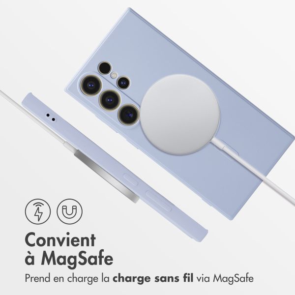 imoshion Coque Couleur avec MagSafe Samsung Galaxy S24 Ultra - Lila