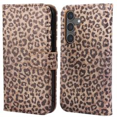 imoshion Étui de télephone portefeuille Design Samsung Galaxy S24 - Leopard Mood