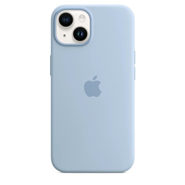 Apple Coque en silicone MagSafe Apple iPhone 14 - Sky