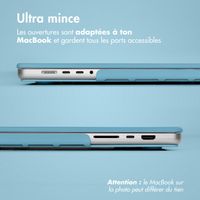 imoshion Coque rigide Apple MacBook Air 13 pouces (2018-2020) - Soft Blue
