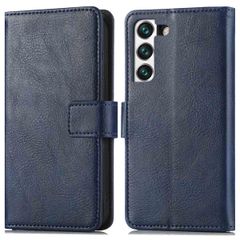 imoshion Étui de télephone portefeuille de luxe Samsung Galaxy S22 - Bleu foncé