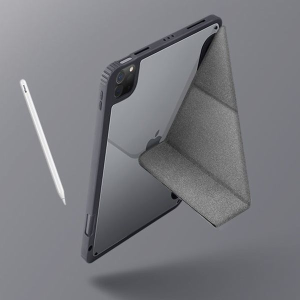 Uniq Étui Moven Apple iPad Pro 11 (2025) M5 / (2024) M4 - Charcoal Grey