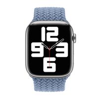 Apple Bracelet Solo tressé Apple Watch | 44/45/46/49 mm - Taille 7 - Slate Blue