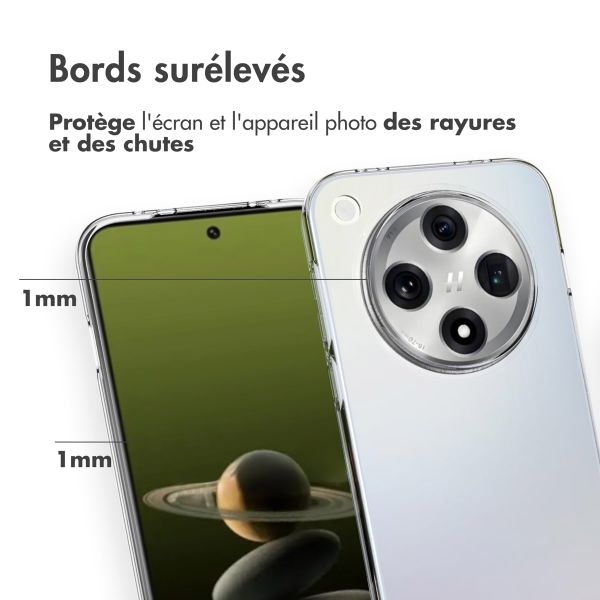 Accezz Coque Clear Oppo Find X8 - Transparent