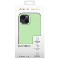 iDeal of Sweden Coque Silicone Apple iPhone 14 - Mint