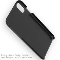 Concevez votre propre coque rigide Apple iPhone Xr - Noir