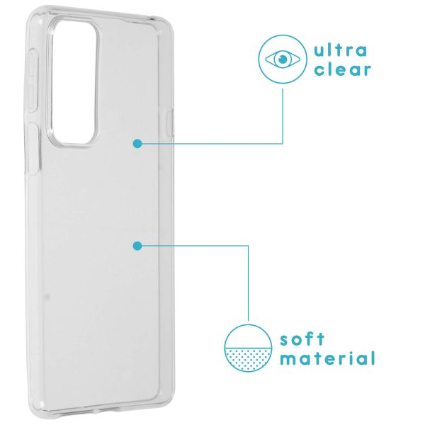 imoshion Softcase Back Cover Motorola Edge 20 - Transparent