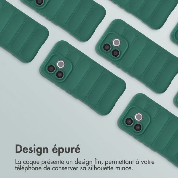 imoshion EasyGrip Backcover Honor 600 Lite - Vert foncé