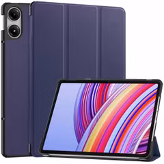 imoshion Coque tablette Trifold Xiaomi Redmi Pad Pro / POCO Pad - Bleu foncé