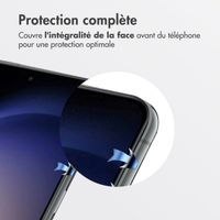 Accezz Protecteur d'écran en verre trempé + Applicateur Samsung Galaxy S23