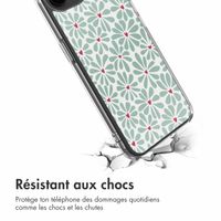 imoshion Coque Design Apple iPhone 17e / 16e - Bloom Love Sage Green