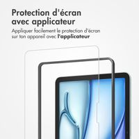 Accezz Protection d'écran en verre trempé avec applicateur Apple iPad Air 11 pouces (2026) M4 / (2025) M3 / (2024) M2