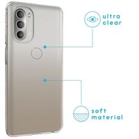imoshion Softcase Back Cover Motorola Moto G51 - Transparent